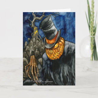 Tarjeta de felicitación fantasma de Jack