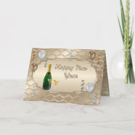 Tarjeta de felicitación Feliz Año Nuevo