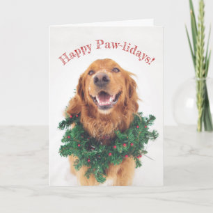 Tarjeta de felicitación feliz de la Pata-lidays
