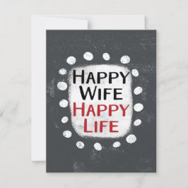 Tarjeta de felicitación feliz de la vida de la esp