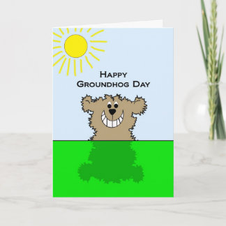 Tarjeta de felicitación feliz del día de la