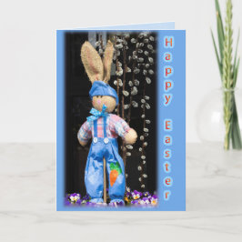 Tarjeta de felicitación feliz del muchacho del