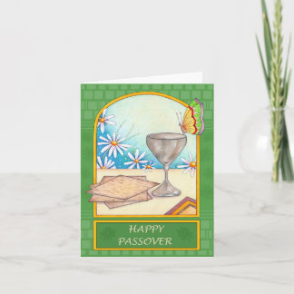 Tarjeta de felicitación feliz del Passover