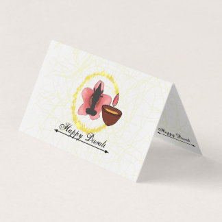 Tarjeta de felicitación feliz Diwali