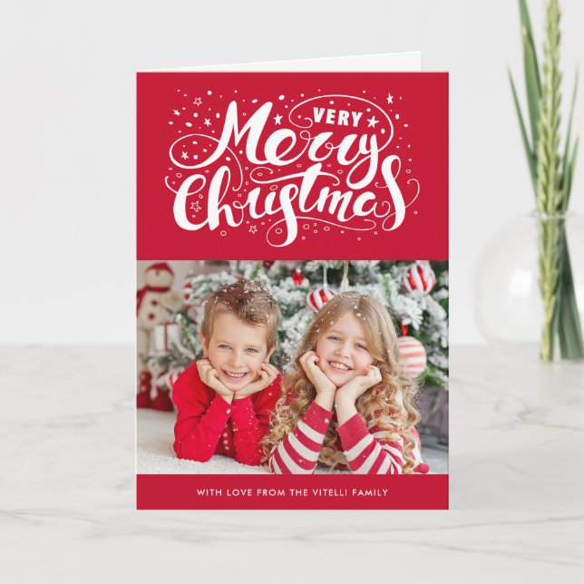 Tarjeta de felicitación Festividad Festividad Muy  (Anverso)