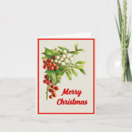 Tarjeta de felicitación Festividad Retro de Feliz 