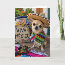 Tarjeta de Felicitación Fiesta de Chihuahua
