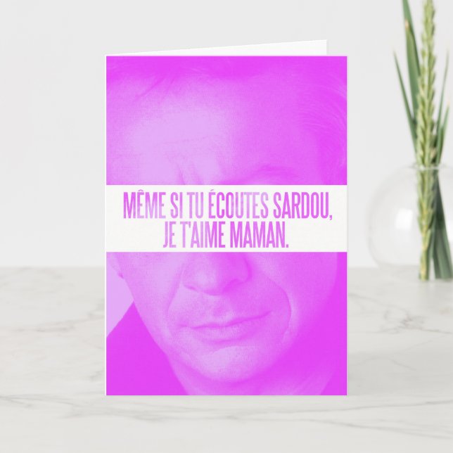 Tarjeta de felicitación Fiesta de las madres - (Anverso)
