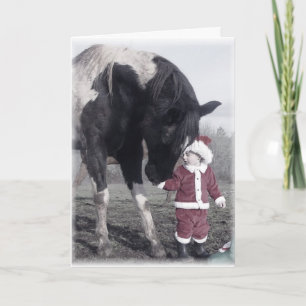 Tarjeta de felicitación "Fiestas pintadas"