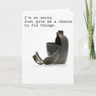 Tarjeta de felicitación 'Fix What is Broken'