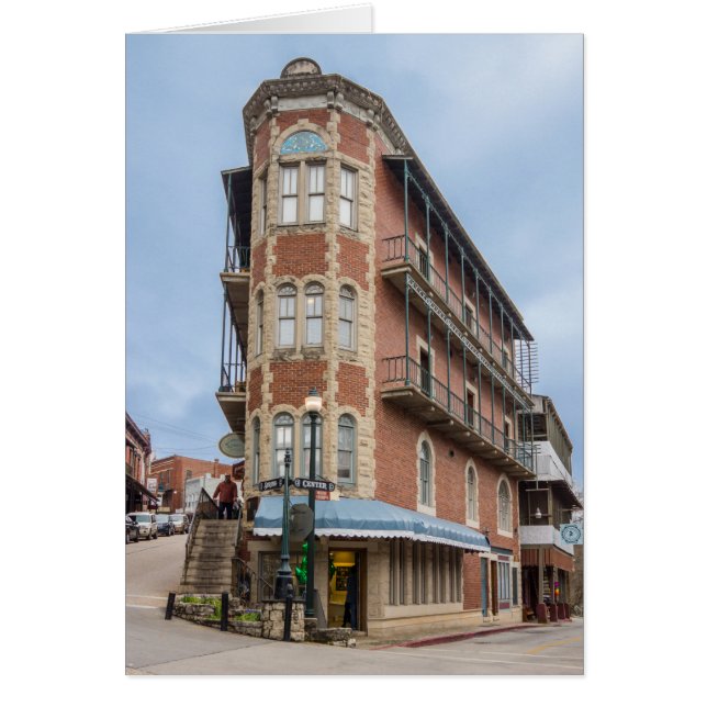 Tarjeta de felicitación Flatiron Flats Eureka (Frente)