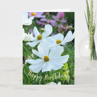 Tarjeta de felicitación Floral Birthday