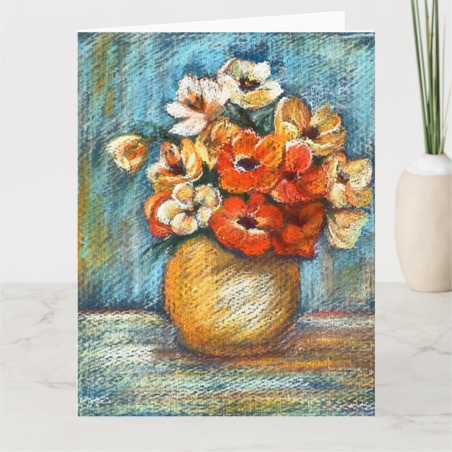 Tarjeta de felicitación Floral Bouquet (Anverso)