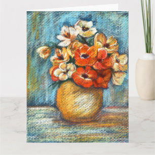 Tarjeta de felicitación Floral Bouquet