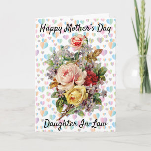 Tarjeta de felicitación floral elegante de diseño 