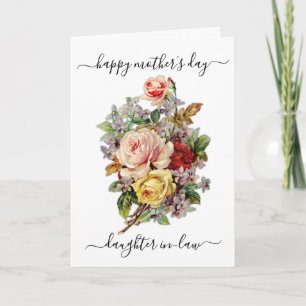 Tarjeta de felicitación floral elegante de diseño