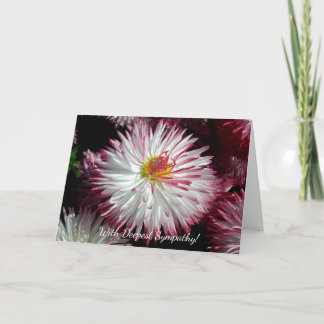 Tarjeta de felicitación Floral Personalizado Sympa
