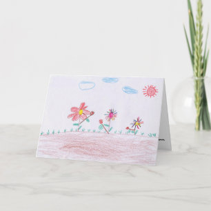 TARJETA DE FELICITACIÓN: "Florece" por phi de la