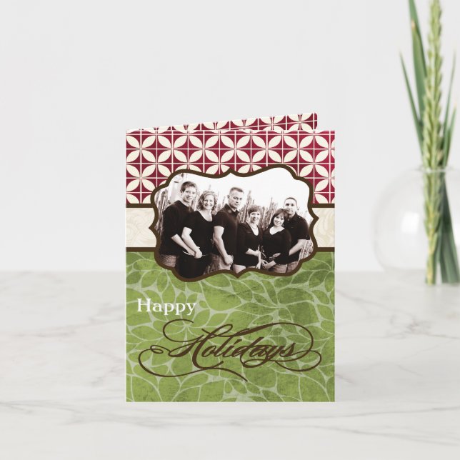 Tarjeta de felicitación FOTO FOLDES FOLDES persona (Anverso)