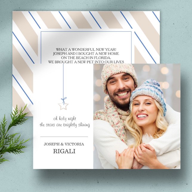 Tarjeta de felicitación fotográfica de Navidades d (Subido por el creador)