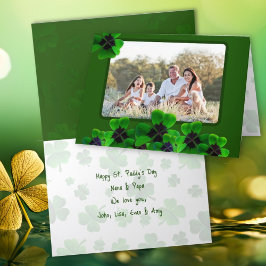 Tarjeta de felicitación fotográfica del Día de los