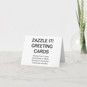 Tarjeta de felicitación fotográfica personalizada