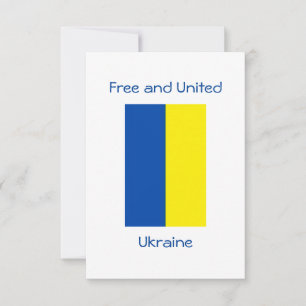 Tarjeta de felicitación Free Ukraine