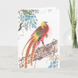 Tarjeta de felicitación - Gallo