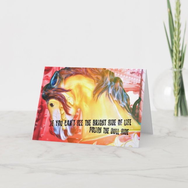 Tarjeta de felicitación GALLOPER (Anverso)