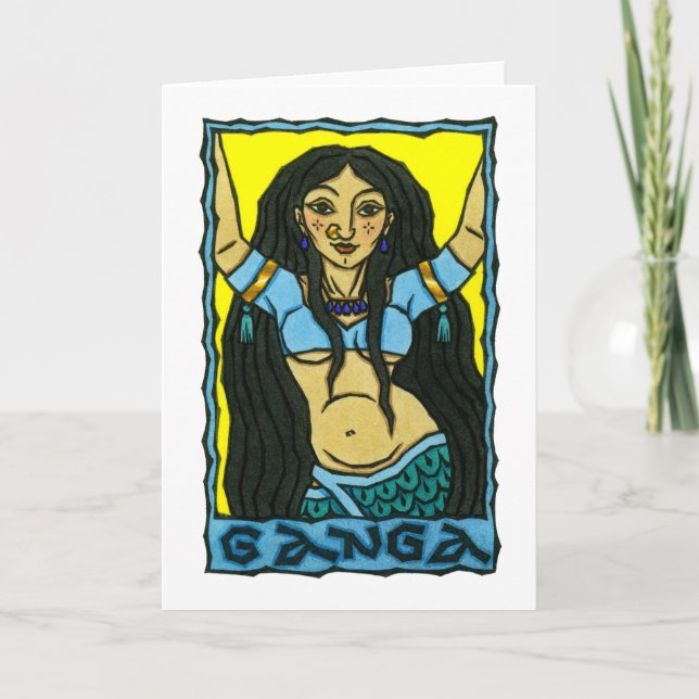 Tarjeta de felicitación Ganga (Anverso)