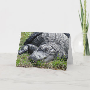 Tarjeta de felicitación Gator