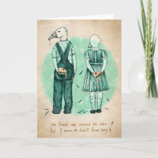 Tarjeta de felicitación Geese