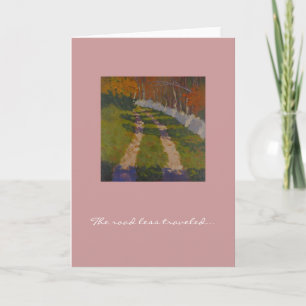 tarjeta de felicitación genérica del paisaje del