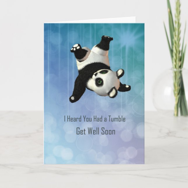 Tarjeta de felicitación Get Well pronto (Anverso)