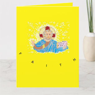 Tarjeta de felicitación : Getwell / Faith