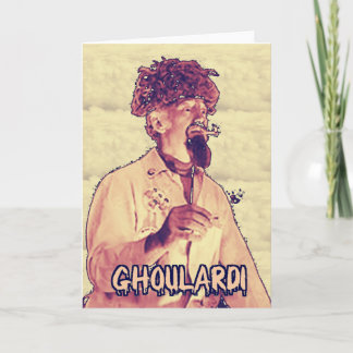Tarjeta de felicitación Ghoulardi (Surreal 4) con 