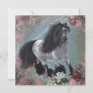 Tarjeta de felicitación GipsyVanner1