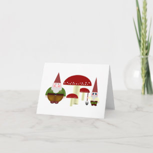 Tarjeta de felicitación Gnomes