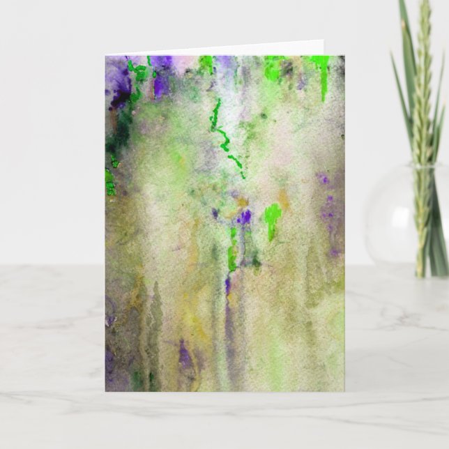 Tarjeta de felicitación Gold Mist (Anverso)