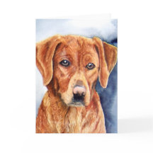 Tarjeta de felicitación Golden Retriever