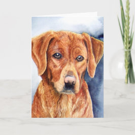 Tarjeta de felicitación Golden Retriever