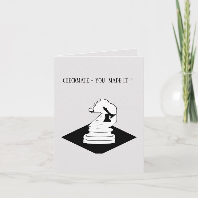 Tarjeta de Felicitación  :  GRADUADO  (Anverso)