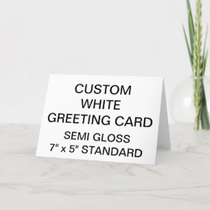 Tarjeta de felicitación grande personalizada
