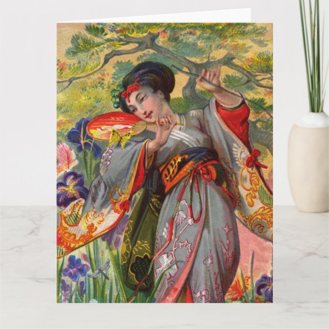 Tarjeta de felicitación grande Touch (Anverso)