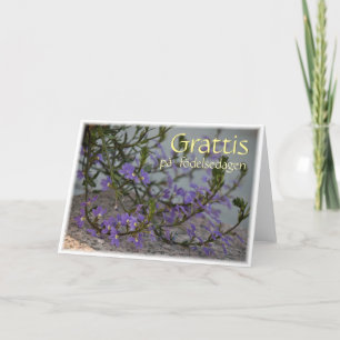 Tarjeta de felicitación Grattis på födelsedagen CC