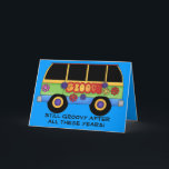 Tarjeta de felicitación GrOoVy ~BiRtHdAy   EvErY d<br><div class="desc">¡Groovy!  Esta carta es totalmente personalizable.  Anverso: ¡Siguen quejándose después de todos estos años!  Interior:  ¡Feliz Día del Padre!  ¡Personaliza como quieras!</div>