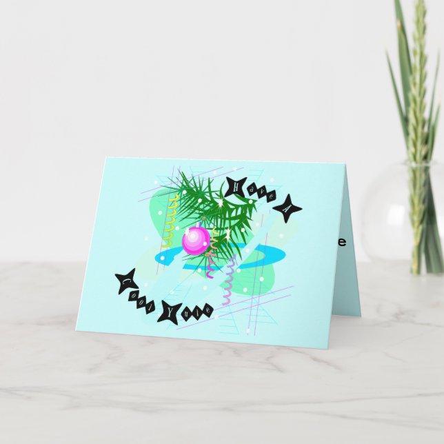 Tarjeta de felicitación Guay Yule (Anverso)