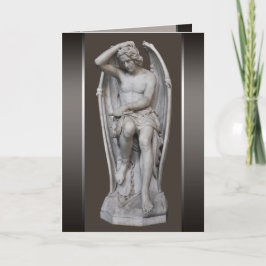 Tarjeta de felicitación Guillaume Geefs Lucifer CC