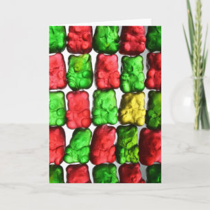 Tarjeta de felicitación Gummy Bears