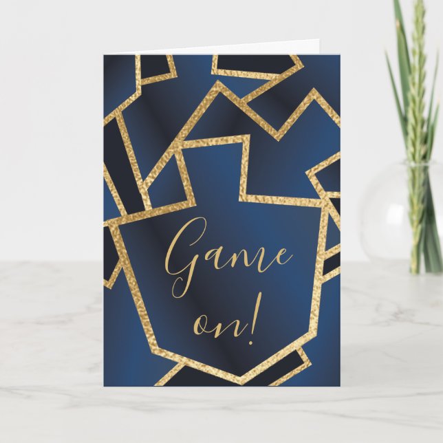 Tarjeta de felicitación Hanukkah con sobre Sueños  (Anverso)